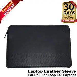 Dell EcoLoop 14 Laptop Leather Sleeve - PE1422VL - Stylish & Durable Protection for 14" Laptops - 3HNDT