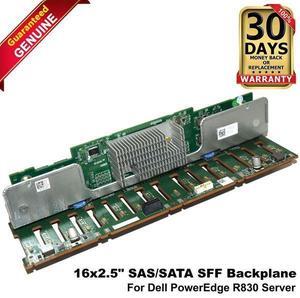 Dell PowerEdge R830 Server 16 x 2.5" SAS/SATA SFF Backplane 58M4N
