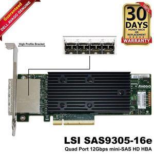 Dell LSI 9305-16e 12Gb/s SAS HBA 16-Port PCIe 3.0 Host Bus Adapter Card  65YGV