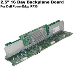 Genuine Dell PowerEdge R730 16x 2.5" SAS SATA SFF Backplane Assembly 8TGM0
