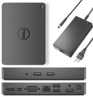 Dell K17A WD15 USB-C FHD 4K Docking Station with 180W AC Adapter
