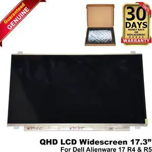 Dell OEM Alienware 17 R4 / R5 17.3" QHD EDP LCD Widescreen Matte Display Panel - JYWWF