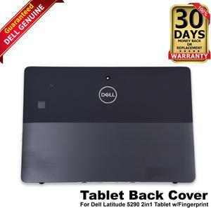 Dell Latitude 5290 2-in-1 Tablet Back Cover with Fingerprint Reader  1TT4P / 65X39  OEM Replacement  30 Days Warranty