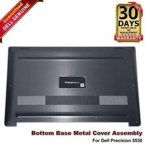Dell Precision 5530 Bottom Base Metal Cover Assembly  7R0RK  OEM Replacement