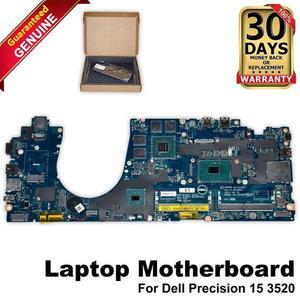 Dell Precision 3520 Motherboard with Intel Core i7-7820HQ 2.9GHz CPU and Nvidia Quadro M620 GPU  LA-E152P DCKVD