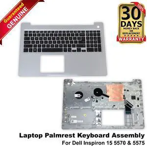 Dell Inspiron 15 5570 5575 Palmrest Keyboard Assembly No Backlight MR2KH 503D9
