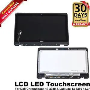 Dell Chromebook 13 3380 & Latitude 13 3380 13.3" LCD LED Touchscreen Assembly 8V749