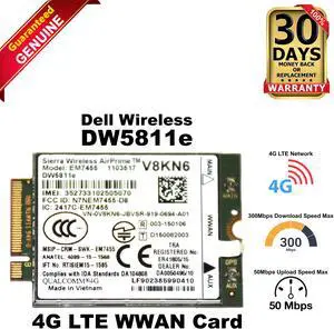 Dell Wireless DW5811e 4G LTE WWAN Card V8KN6