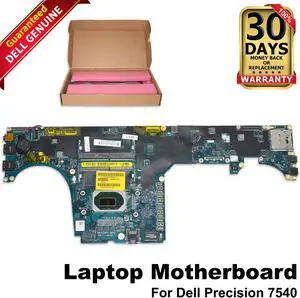 Dell Precision 7540 Intel i9-9980 2.4GHz Laptop Motherboard 2H58H