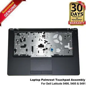 Dell Latitude 5490, 5495 & 5491 Laptop Palmrest Touchpad Assembly 7K4V1