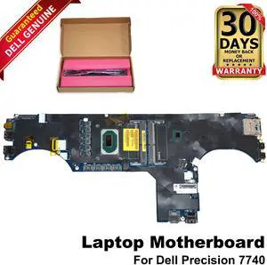 Dell Precision 7740 Intel i5-9400H 2.5GHz Laptop Motherboard N9YD8