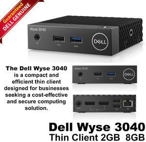 Dell Wyse 3040 Thin Client 2GB RAM 8GB Storage Compact Energy-Efficient Desktop