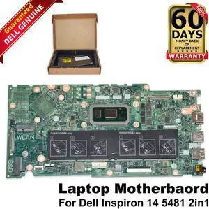 Dell Inspiron 14 5481 2in1 Intel i5-8265U Laptop Motherboard 9FWFN
