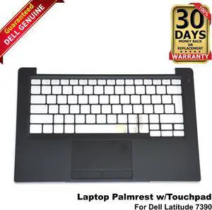 Dell Latitude 7390 Laptop Palmrest w/Touchpad Assembly P68K3