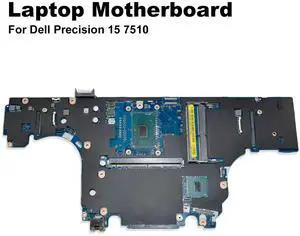 Dell Precision 15 7510 Intel Xeon E3-1505M Laptop Motherboard GN24K