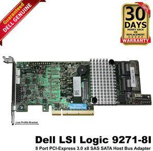 Dell LSI Logic 9271-8I 8 Port PCI-Express 3.0 x8 SAS Host Bus Adapter DPFV1