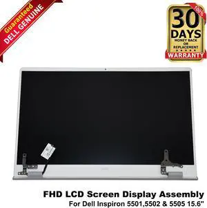 Dell Inspiron 5501, 5502 & 5505 15.6" FHD LCD Screen Display Assembly K37D1