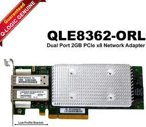 Q-Logic Dual-Port 16Gb Fibre Channel 10Gb FCoE Host Bus Adapter QLE8362-ORL