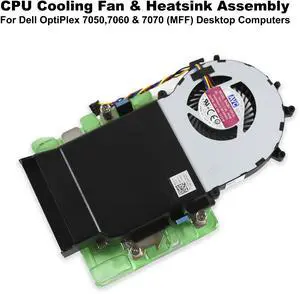 Dell OptiPlex 7050, 7060 & 7070 (MFF) Desktop CPU Cooling Fan & Heatsink Assembly 35KV1