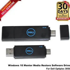 Dell Optiplex 3050 Windows 10 Mentor Media Restore Software Drive VH17G