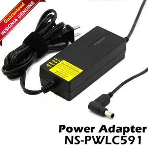 Insignia 90W AC Adapter Power Supply 19V 4.74A with Tip NS-PWLC591