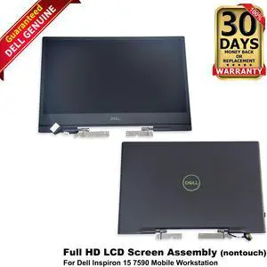 Dell Inspiron 15 7590 Mobile Workstation Full HD LCD Screen Assembly TJ4F4