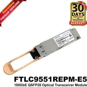 Dell EMC Finsar FTLC9551REPM-ES 100GbE QSFP28 Optical Transceiver Module 019-078-051