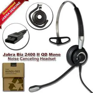 Dell Jabra 2400 II USB Mono BT MS Bluetooth Headset Black 2406-820-205