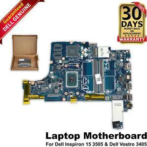 Dell Inspiron 15 3505 AMD Athlon Silver 3050U CPU DDR4 Laptop Motherboard P43K1