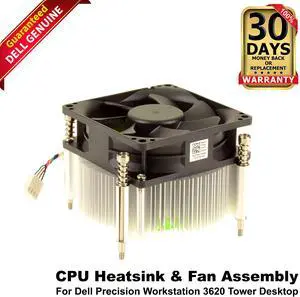 Dell Precision Workstation 3620 Tower Desktop CPU Heatsink & Fan Assembly 61M44