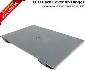Dell Inspiron 13 7347 7348 P57G 13.3" LCD Back Cover w/Hinges 5WN1X