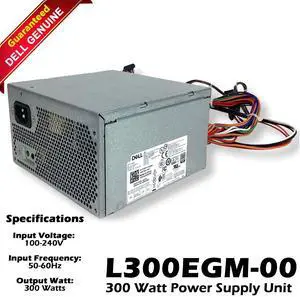 Dell L300EGM-00 300 Watt Power Supply Unit TG7YF 0TG7YF - OEM