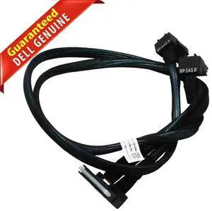Dell PowerEdge R720xd PCIe X8 TO BackPlane Dual Mini SAS Cable MJCP4