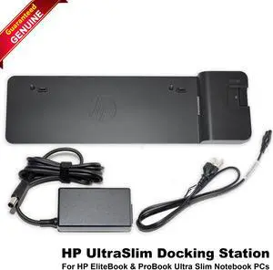 HP EliteBook & ProBook 65W USB 3.0x4 UltraSlim Docking Station E5C22AV#ABA