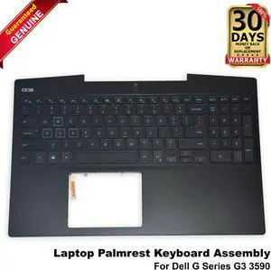 Dell G Series G3 3590 Laptop Palmrest Keyboard Assembly 0JP6X