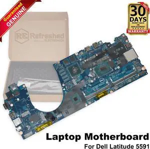Dell Latitude 5591 Intel Core i7-8850H CPU and Discrete Nvidia Graphics Laptop Motherboard 7TTKR