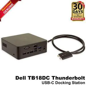 Dell TB18DC Thunderbolt USB-C Docking Station 8D7HX