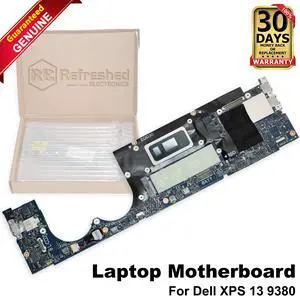 Dell XPS 13 9380 Intel Core i7-8665U Quad Core CPU Laptop Motherboard NF3WD