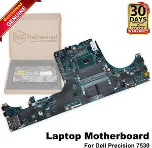 Dell Precision 7530 Intel Core i7-8850H DDR4 Laptop Motherboard Y0MPW