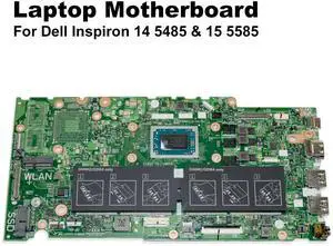 Dell Inspiron 14 5485 15 5585 Motherboard AMD Ryzen 3500 2.1GHz Quad Core FNM6F