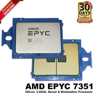 Dell AMD EPYC 7351 16Core 2.4GHz Server & Workstation Processor 4N6MD