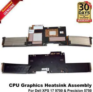 Dell XPS 17 9700 & Precision 5750 CPU Graphics Heatsink Assembly CN8DJ