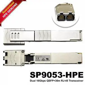 HP 857498-001 10GBASE-T 2x RJ-45 Connectors 30m QSFP+ Transceiver 838327-B21 Lot of 2