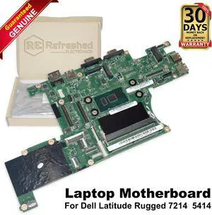 Dell Latitude Rugged 7214 5414 Laptop Motherboard i7-6600U 2-Cores 2.6GHz FY1VN