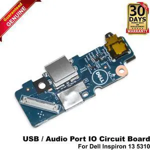 Dell Inspiron 13 5310 USB/Audio Port IO Circuit Board R6W61