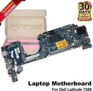 Dell Latitude 7280 Intel Core I7-7600U CPU Laptop Motherboard HP2CR