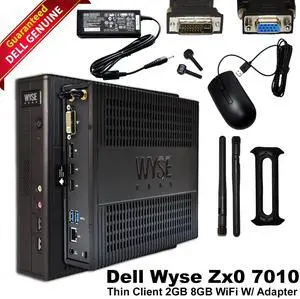 Dell Wyse 7010 Thin Client AMD G-T52R 1.5GHz 2GB RAM 8GB SSD WIFI Citrix 736PH