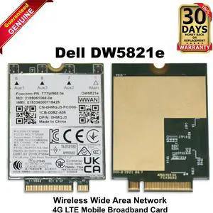 Dell Latitude 7200 7210 2-in-1 Wireless 5821E DW5821e M.2 4G LTE WWAN Card HMGJ3