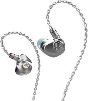 Astrotec AM850Mk2 HiFi In-earHeadphones With LCP Diaphraph, OFC Silver-plated Cable, Interchangeable Nozzles,MMCX Interface