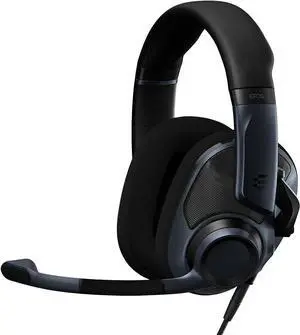 EPOS H6Pro - Open Acoustic Gaming Headset with Mic - Lightweight Headband - Comfortable & Durable Design - Xbox Headset - PS4 Headset - PS5 Headset - PC/Windows Headset - Gaming Accessories (Black)